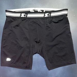 Started compression shorts